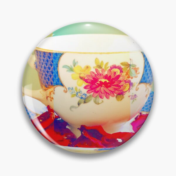 Item preview, ANSLEY  CHINA TEA CUP designed and sold by AbracadabraArt.