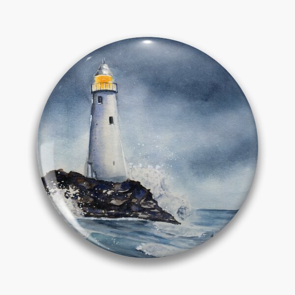 Item preview, You are the Lighthouse in my Storm - Watercolour Painting designed and sold by Pattokarts.