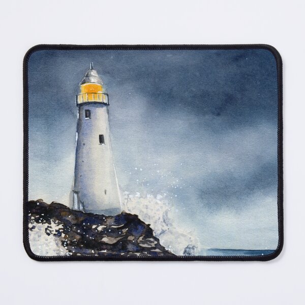 Item preview, You are the Lighthouse in my Storm - Watercolour Painting designed and sold by Pattokarts.