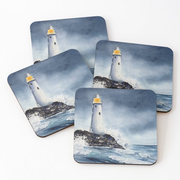 Item preview, You are the Lighthouse in my Storm - Watercolour Painting designed and sold by Pattokarts.