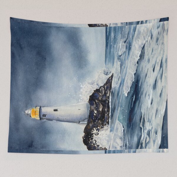 Item preview, You are the Lighthouse in my Storm - Watercolour Painting designed and sold by Pattokarts.