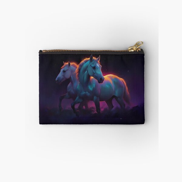 Item preview, Colourful Horses Art designed and sold by Obsidian Ink by Wilshire.