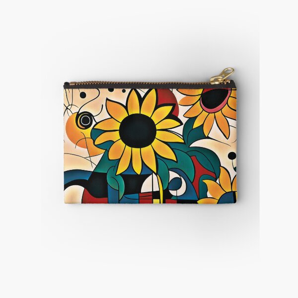 Item preview, Miro Inspired Abstract Sunflower Surrealist Avant Garde Art  designed and sold by Sizani.