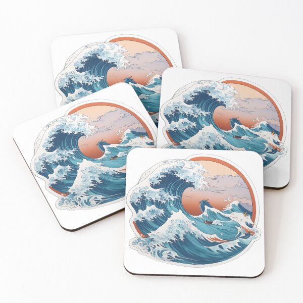 Item preview, Wave and sky ,Tidal wave , japaness style designed and sold by KiraChie.