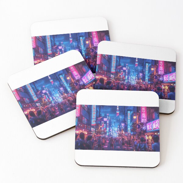 Item preview, Neon Pulse of Tokyo Nights designed and sold by palmyst.