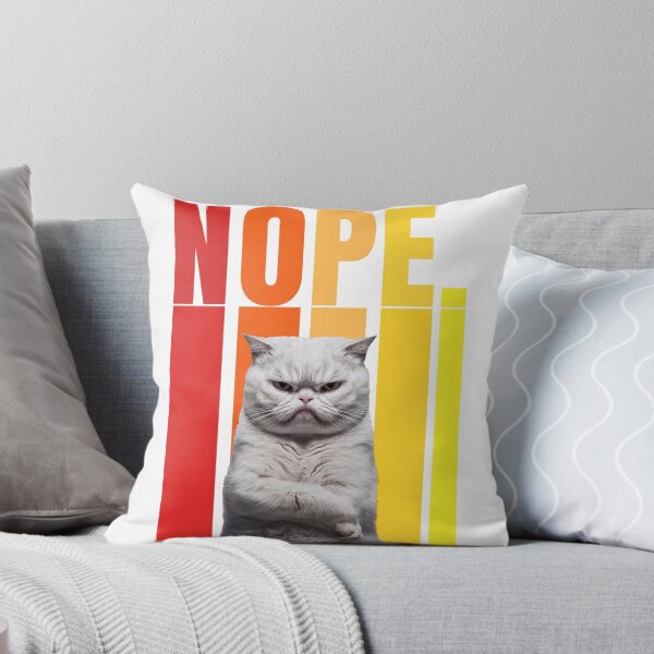 Item preview, Nope Cat designed and sold by Tajdi.