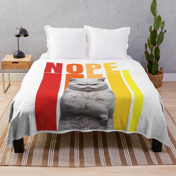 Item preview, Nope Cat designed and sold by Tajdi.