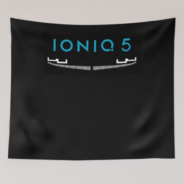 Item preview, Ioniq 5 Iconic Front Grill And Logo In Blue designed and sold by JadoHamm.
