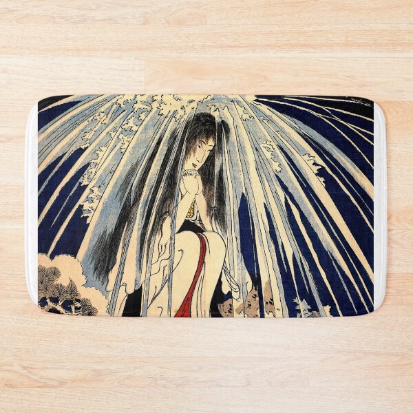 Item preview, Hatsuhana doing penance under the Tonosawa waterfall designed and sold by frederic Lecut.