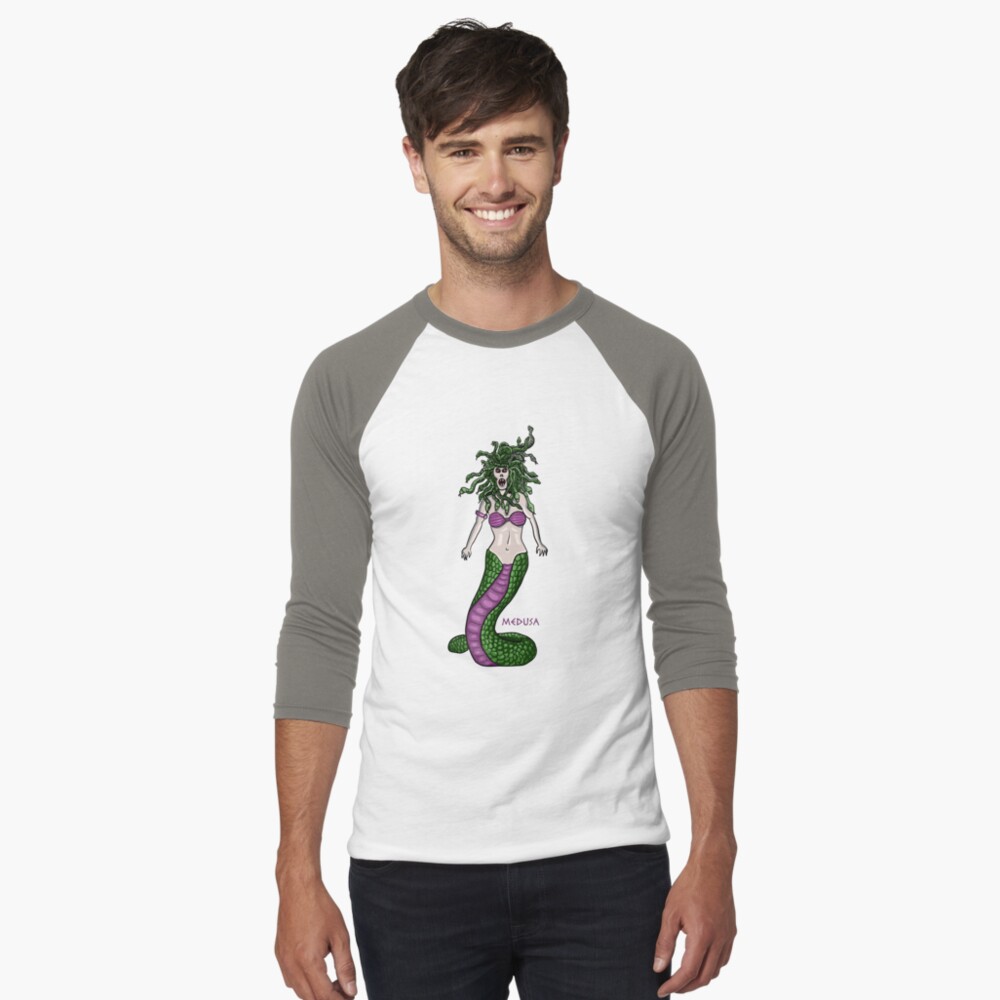 Artikel-Vorschau von Baseballshirt mit 3/4-Arm, designt und verkauft von Kobeko.