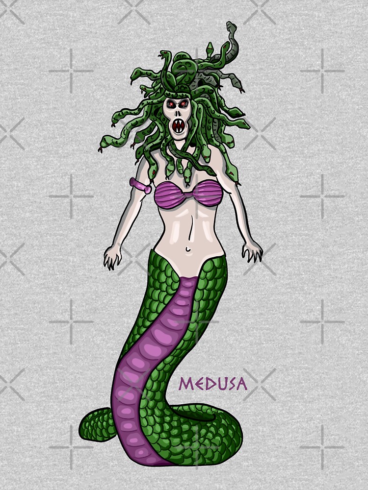 Thumbnail 7 von 7, Classic T-Shirt, Medusa Gorgone designt und verkauft von Kobeko.
