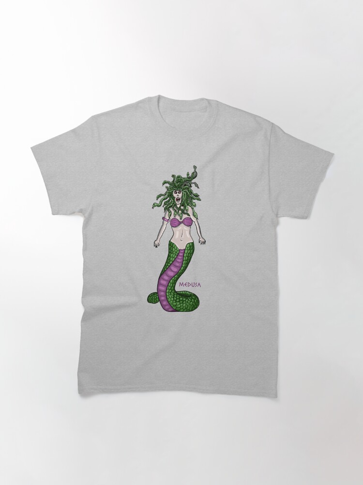 Thumbnail 3 von 7, Classic T-Shirt, Medusa Gorgone designt und verkauft von Kobeko.