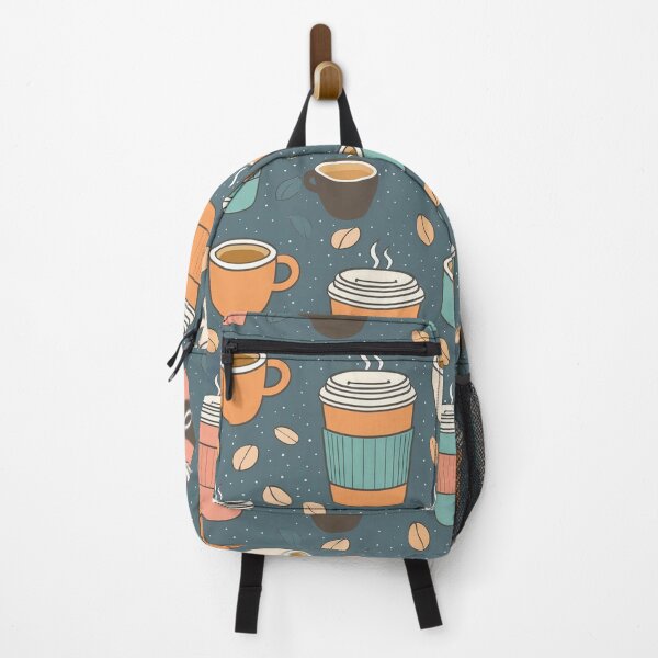 Item preview, Coffee and coffee cup repeatitive design designed and sold by Artkitokri.