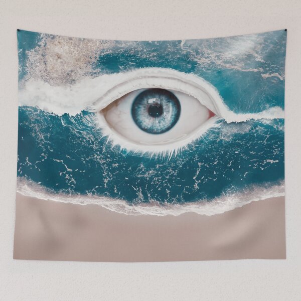 Item preview, Eye of nature (blue) designed and sold by Elianne Turennout.