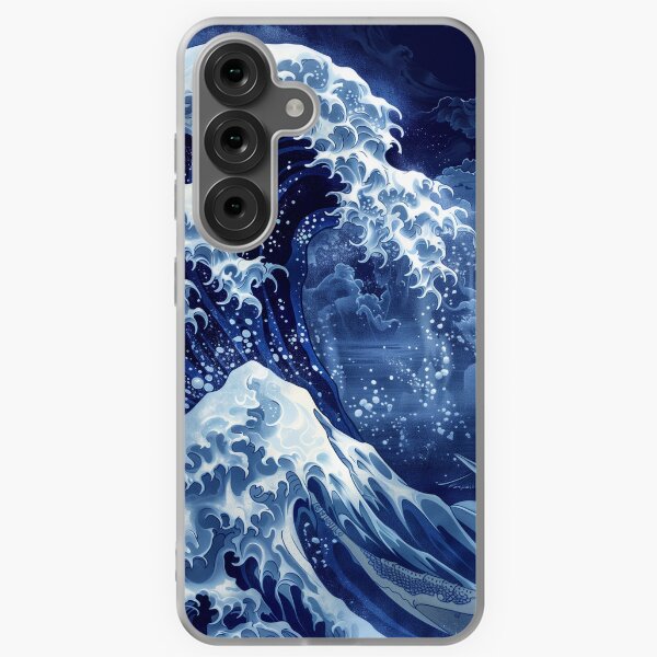Item preview, The Great Wave's Indigo Roar designed and sold by palmyst.