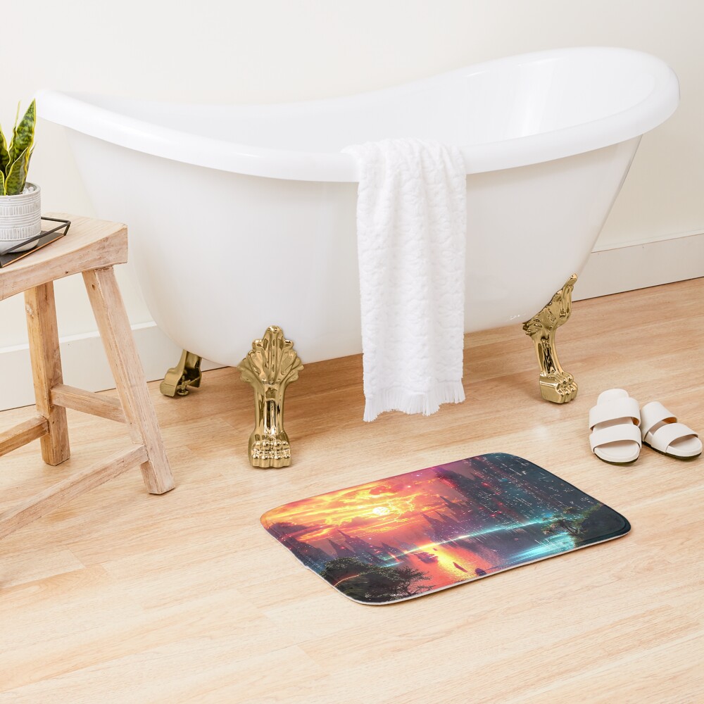 Aperçu de l'œuvre Tapis de bain créée et vendue par ArmorShell.