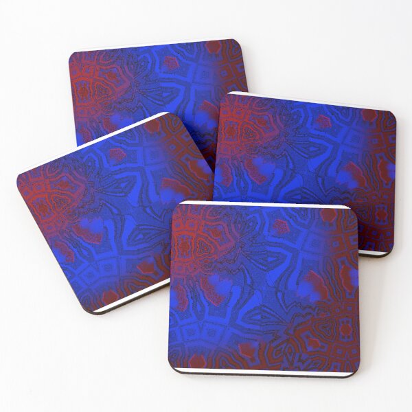 Item preview,  *CITY IMAGINARY LINE RED BLUE GEOMETRIC FACE ABSTRACT MAP SYMBOLS.* designed and sold by Ralek.