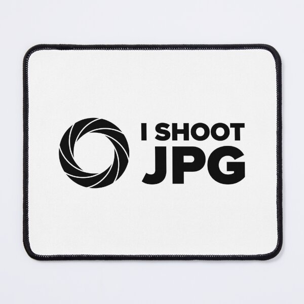 Item preview, I Shoot JPG V3 (Black Text) designed and sold by STUDIO-72.