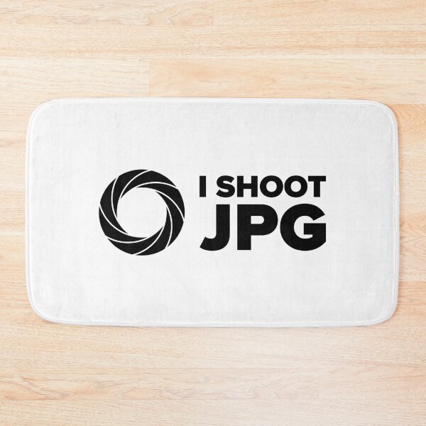 Item preview, I Shoot JPG V3 (Black Text) designed and sold by STUDIO-72.