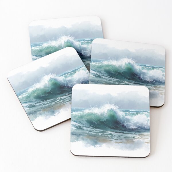 Item preview, Ocean's Breath on a Misty Day designed and sold by palmyst.
