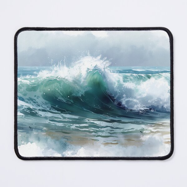 Item preview, Ocean's Breath on a Misty Day designed and sold by palmyst.