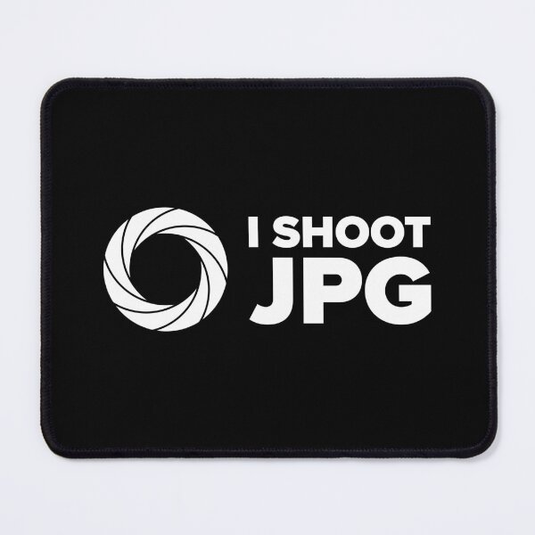 Item preview, I Shoot JPG V3 (White Text) designed and sold by STUDIO-72.