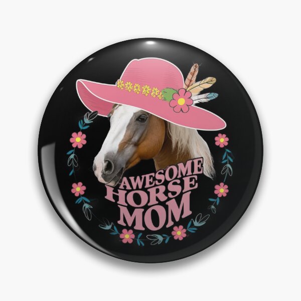 Item preview, Awesome Horse Mom designed and sold by HeadTurningArt.