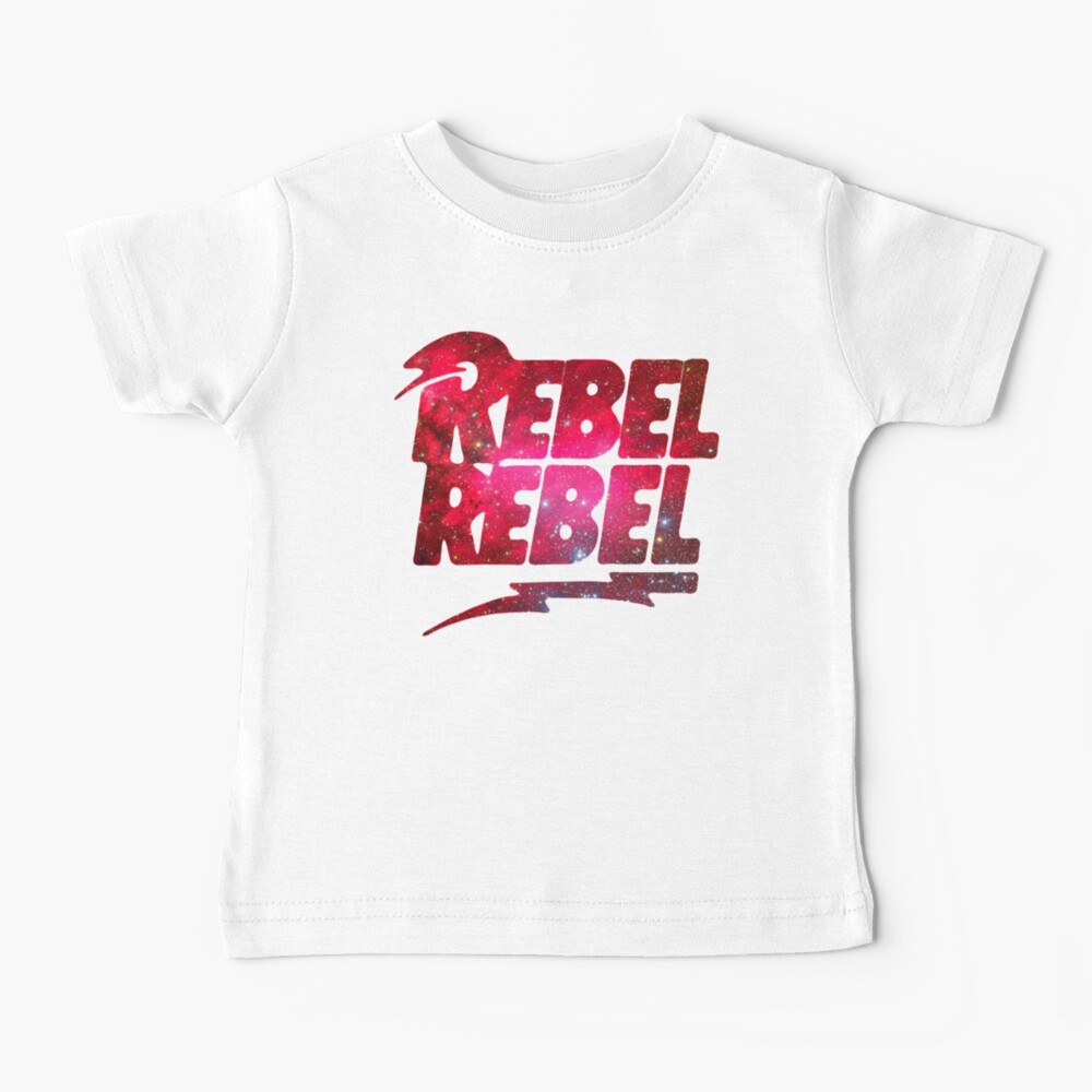 REBEL REBEL - DAVID BOWIE Baby T-Shirt