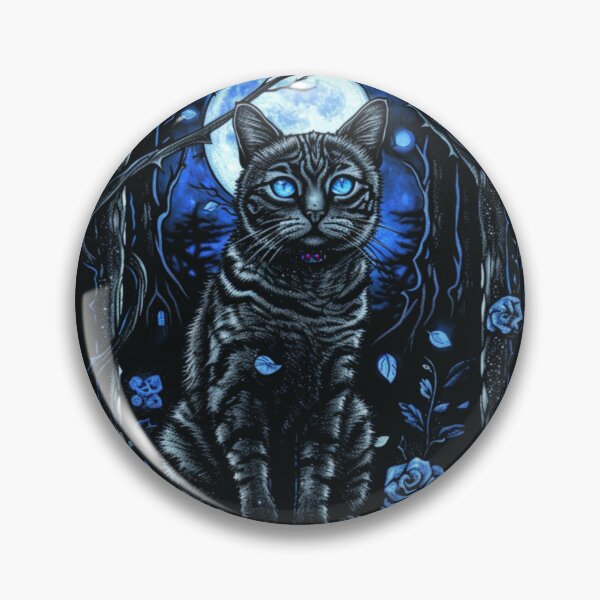 Item preview, Bengal Cat Under The Moon designed and sold by Nocturne  Paws.