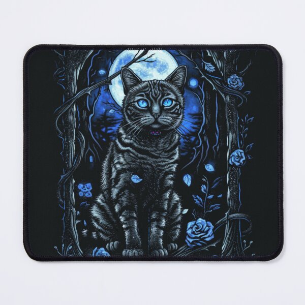 Item preview, Bengal Cat Under The Moon designed and sold by Nocturne Paws.