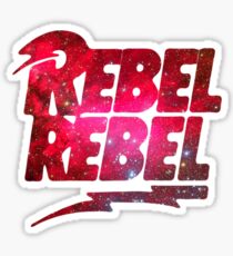 REBEL REBEL - DAVID BOWIE Sticker