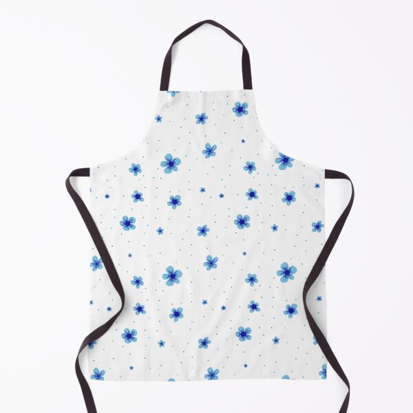 Item preview, Blue Flowers and Small Dots designed and sold by JaygiesDesign.