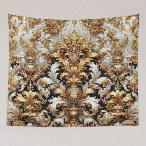 Item preview, White, Black & Gold Baroque designed and sold by DesignsByPrnces.