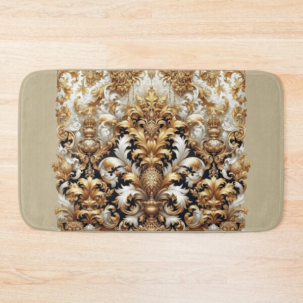 Item preview, White, Black & Gold Baroque designed and sold by DesignsByPrnces.