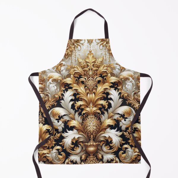 Item preview, White, Black & Gold Baroque designed and sold by DesignsByPrnces.