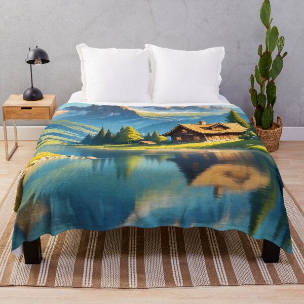 Item preview, Sun casts its golden rays over the Alps designed and sold by arjad3n.