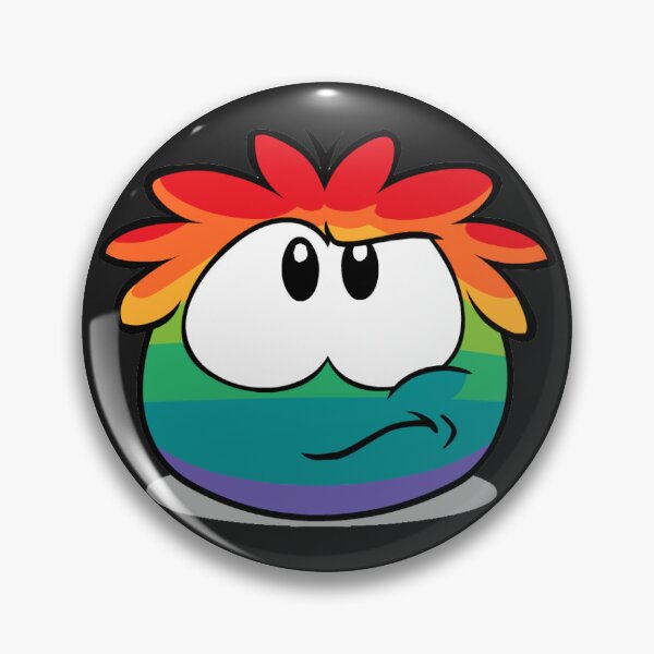 Item preview, Rainbow Puffle Club Penguin  designed and sold by Farmland.