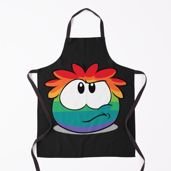 Item preview, Rainbow Puffle Club Penguin designed and sold by Farmland.