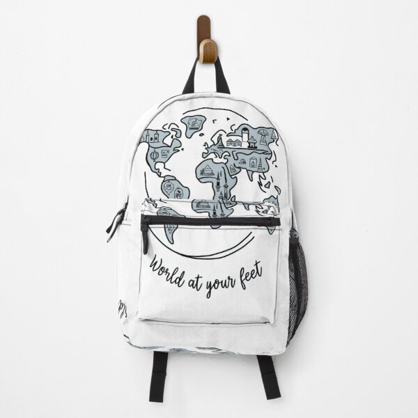 Item preview, World Map, The World At Your Feet designed and sold by WiolettaS.