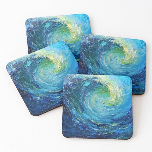 Item preview, Whirl of Colors in Ocean's Embrace designed and sold by palmyst.