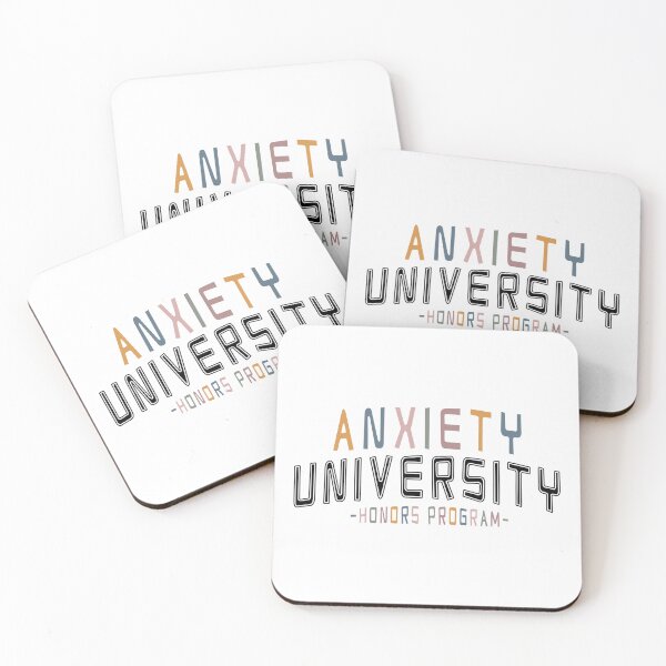 Item preview, Anxiety University Honors Program  designed and sold by Dolphin Graphic.