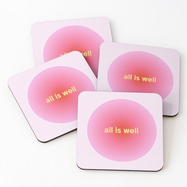 Item preview, All Is Well Pink Aura designed and sold by danielalorenzo.