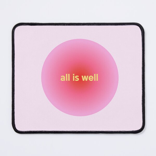 Item preview, All Is Well Pink Aura designed and sold by danielalorenzo.