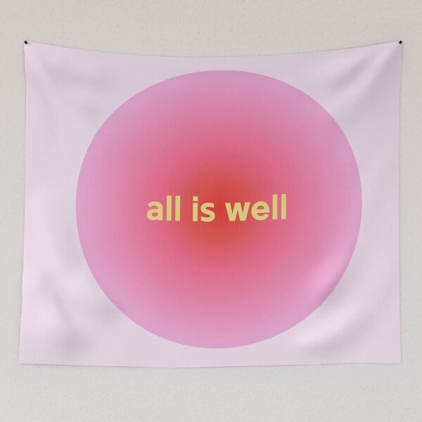 Item preview, All Is Well Pink Aura designed and sold by danielalorenzo.