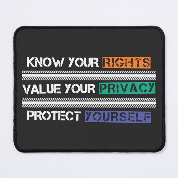 Item preview, Know Value Protect Privacy designed and sold by Z83Studio.