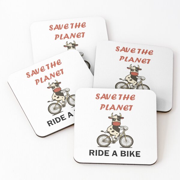 Item preview, SAVE THE PLANET RIDE A BIKE designed and sold by DomGDesign.