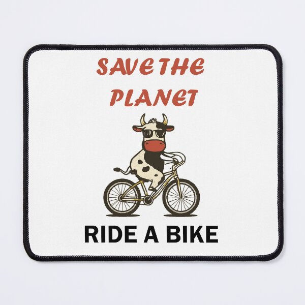 Item preview, SAVE THE PLANET RIDE A BIKE designed and sold by DomGDesign.