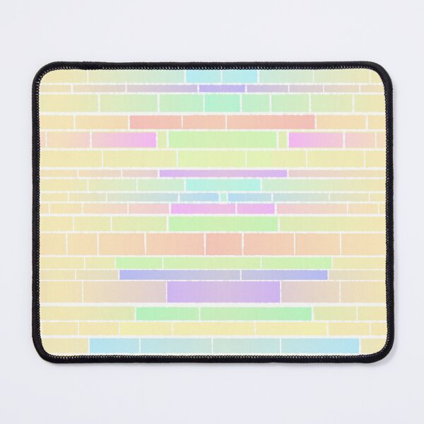 Item preview, Pastel Uneven Brick Pattern  designed and sold by JaygiesDesign.