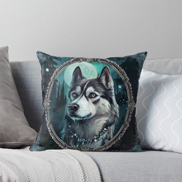 Item preview, Haunted Husky designed and sold by Nocturne  Paws.