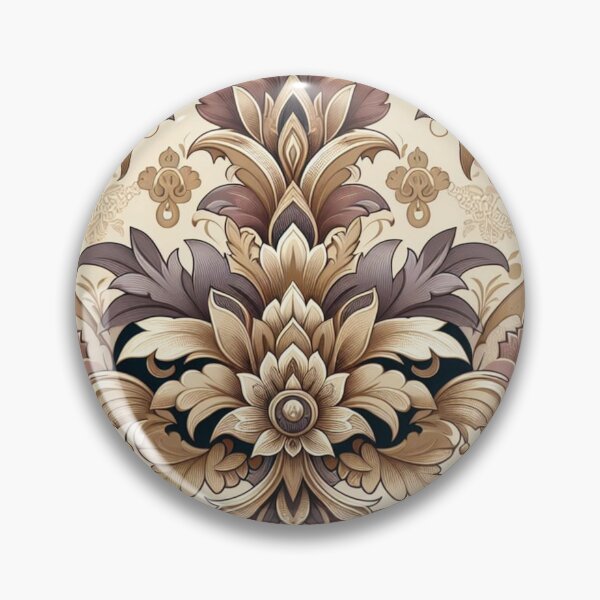 Item preview, Matte Toffee, Dusty Mauve & Eggplant Baroque designed and sold by DesignsByPrnces.